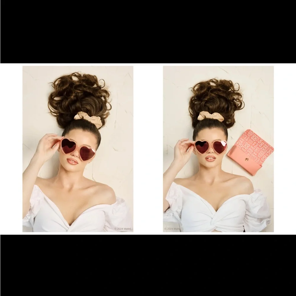 Sol Kyst Pink Heart Barbie Sunglasses - Picture 4 of 8